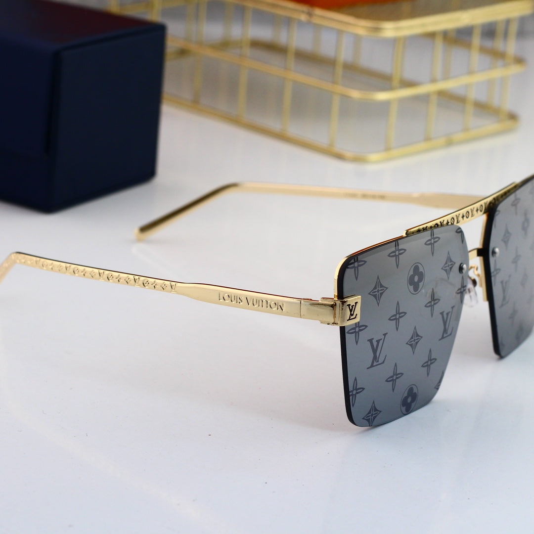LOUIS VUITTON Metal Monogram Polarized Sunglasses | Luxury Eyewear
