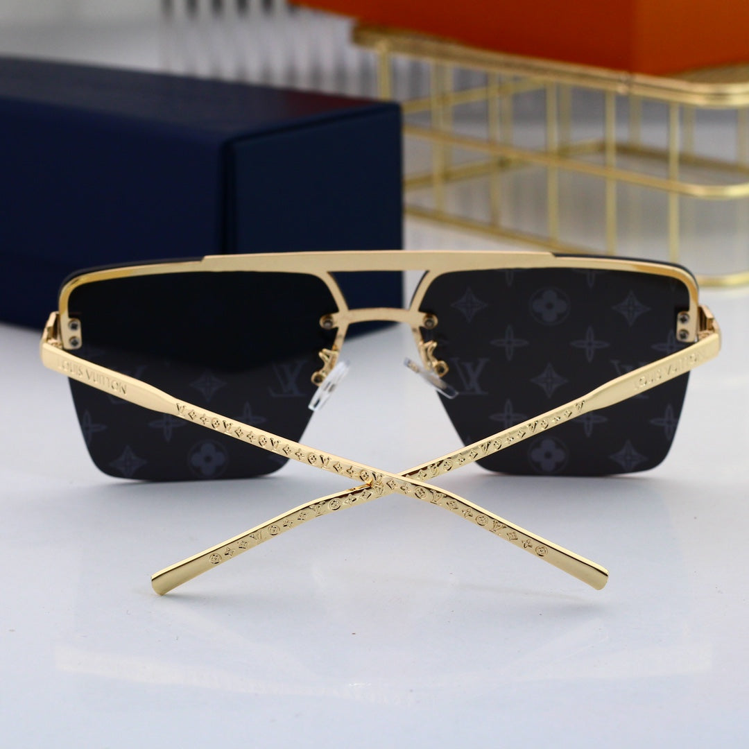 LOUIS VUITTON Metal Monogram Polarized Sunglasses | Luxury Eyewear
