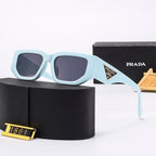 PRADA Geometric Polygonal Blue-Light Sunglasses | Luxury Eyewear