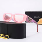 PRADA Geometric Polygonal Blue-Light Sunglasses | Luxury Eyewear