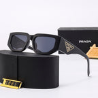 PRADA Geometric Polygonal Blue-Light Sunglasses | Luxury Eyewear