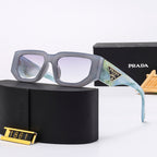PRADA Geometric Polygonal Blue-Light Sunglasses | Luxury Eyewear