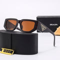 PRADA Geometric Polygonal Blue-Light Sunglasses | Luxury Eyewear