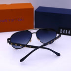 Louis Vuitton LV Double Bridge Aviator Polarized Sunglasses