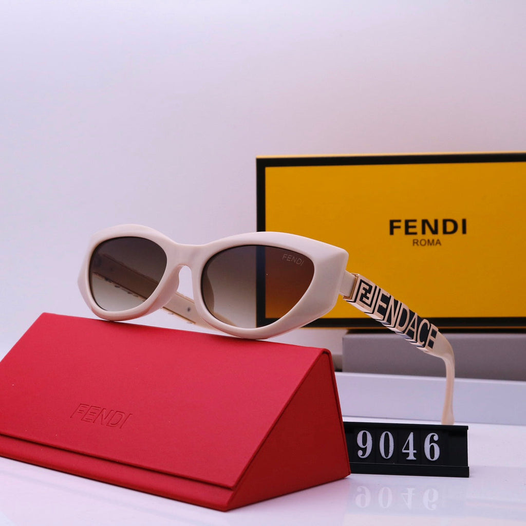 Fendi FF Oval Polarized Sunglasses | UV400 Designer Eyewear