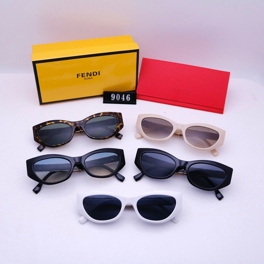 Fendi FF Oval Polarized Sunglasses | UV400 Designer Eyewear
