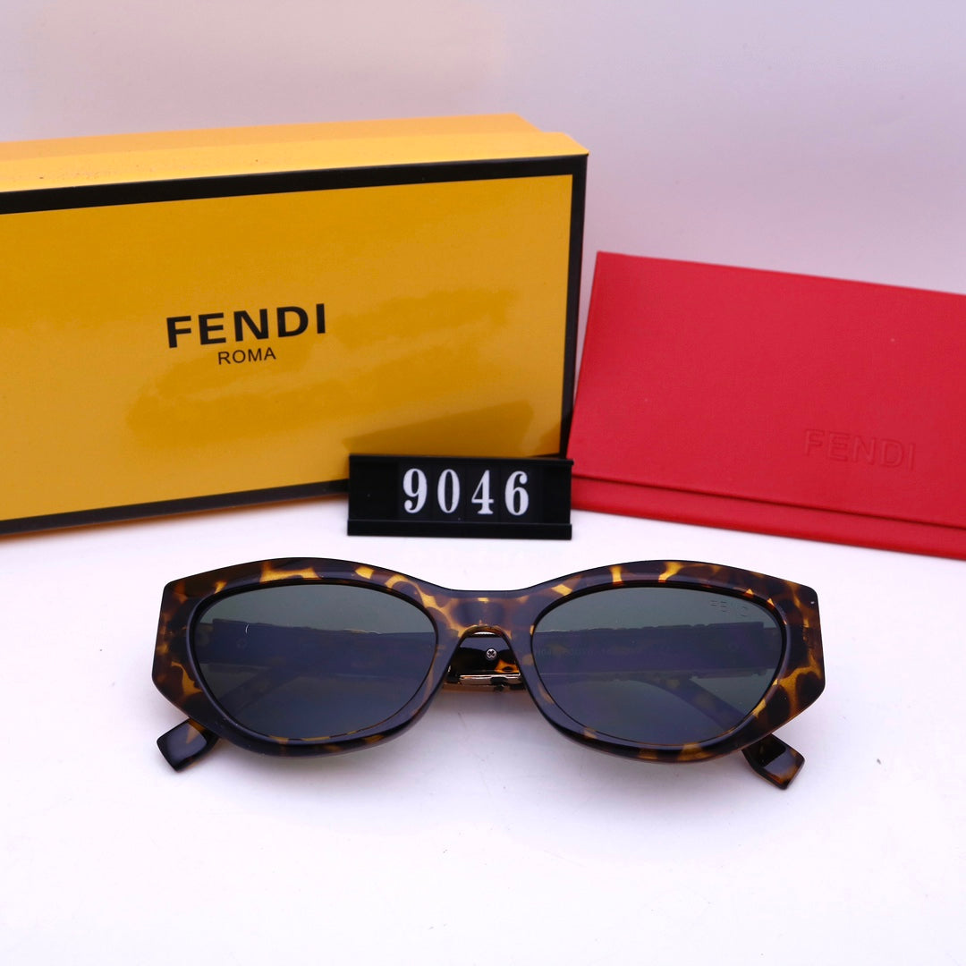 Fendi FF Oval Polarized Sunglasses | UV400 Designer Eyewear