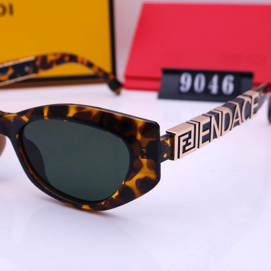 Fendi FF Oval Polarized Sunglasses | UV400 Designer Eyewear