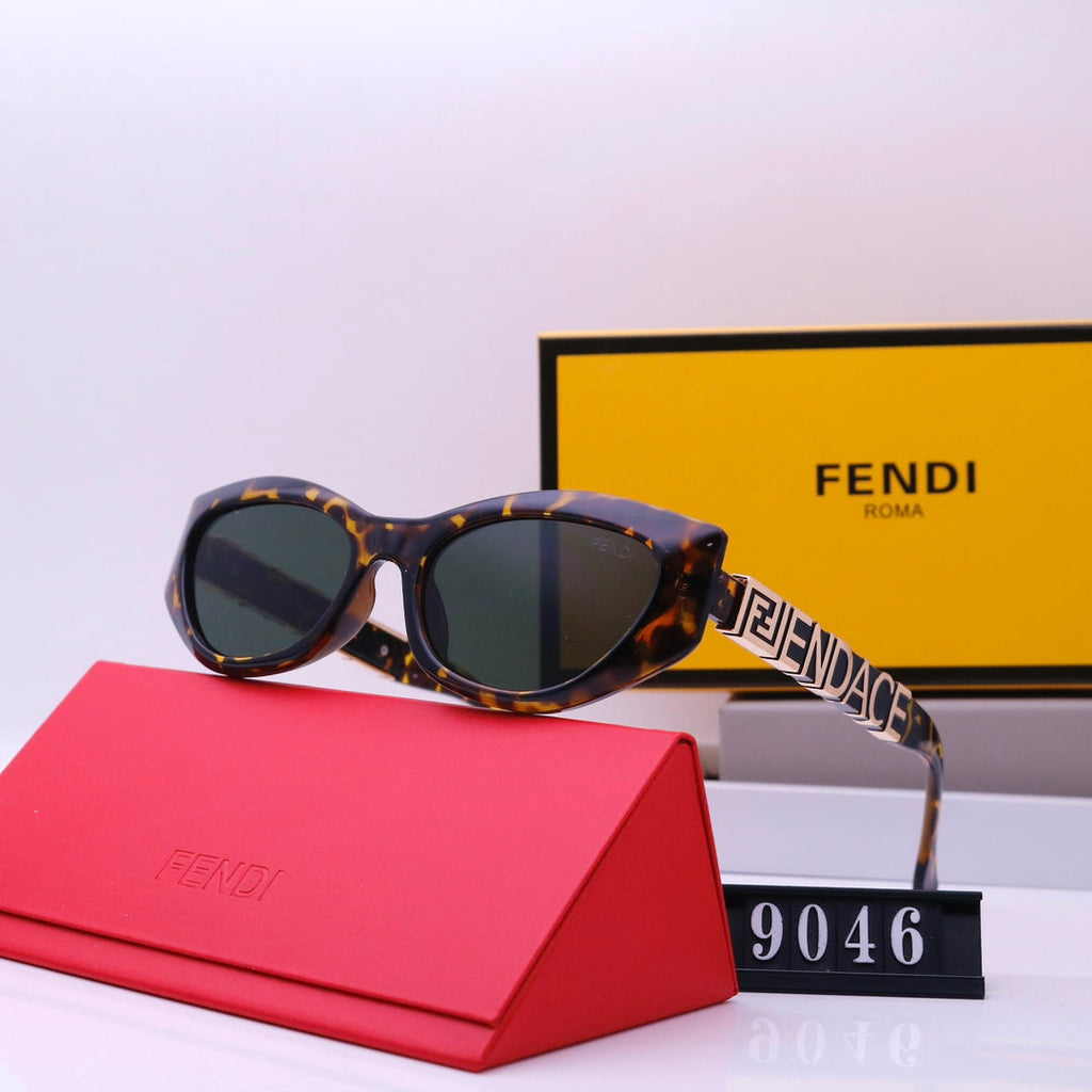 Fendi FF Oval Polarized Sunglasses | UV400 Designer Eyewear