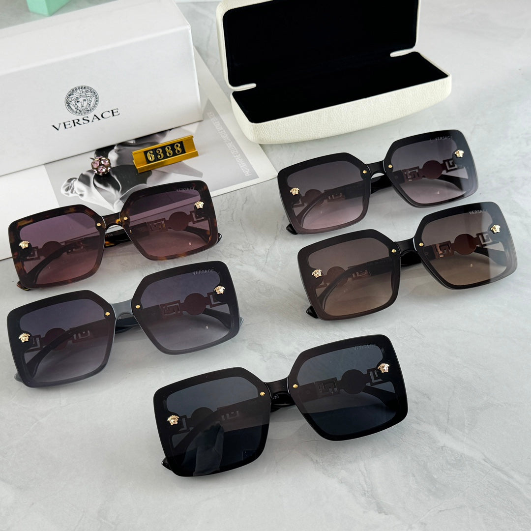 Versace Medusa Unisex Oversized Acetate Glasses