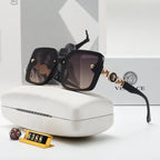 Versace Medusa Oversized Square Polarized Sunglasses