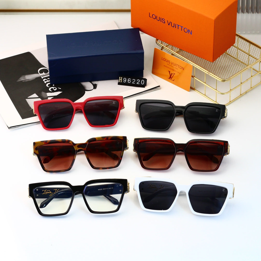 Louis Vuitton Square Polarized Sunglasses | Luxury Designer UV400 Eyewear