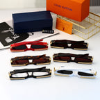 Louis Vuitton Square Polarized Sunglasses | Luxury Designer UV400 Eyewear