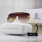 Retro Watermark Pattern Sunglasses