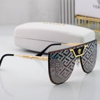 Versace Medusa Oversized Butterfly Polarized Sunglasses