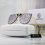 Versace Medusa Oversized Butterfly Polarized Sunglasses