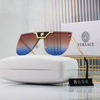 Versace Medusa Oversized Butterfly Polarized Sunglasses