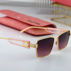 Miu Miu Retro Wide-Rim Rectangular Sunglasses | Luxury UV400 Eyewear