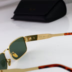 CELINE Triomphe Square Metal Sunglasses | Luxury UV400 Eyewear