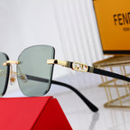 Fendi Metal Interlocking FF Polarized Sunglasses | Luxury Designer UV400 Eyewear