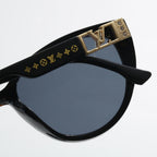 Louis Vuitton Diamond Monogram Square Polarized Sunglasses | Luxury Designer UV400 Eyewear