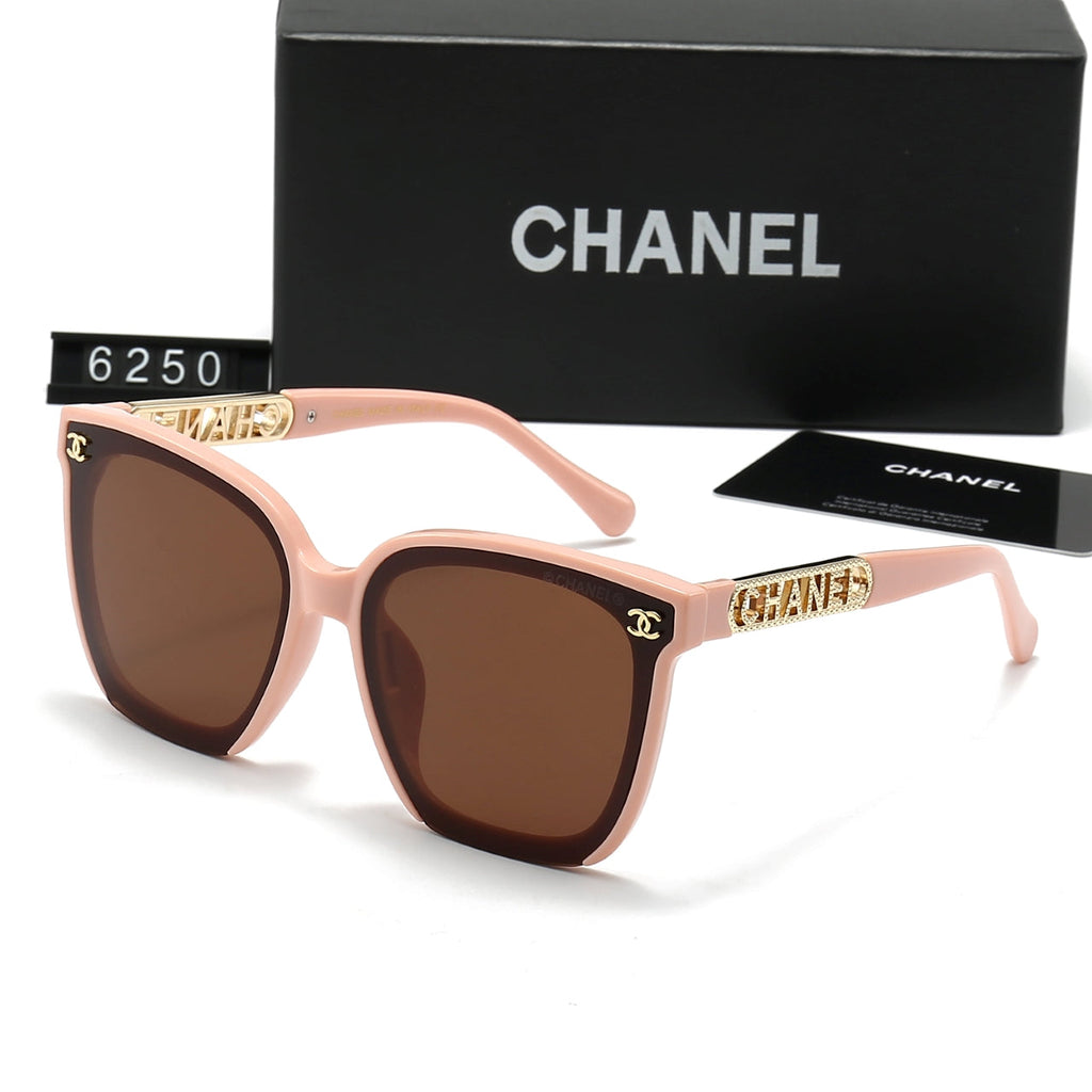 Chanel CC Oversized Square Polarized Sunglasses