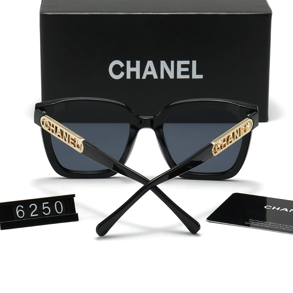Chanel CC Oversized Square Polarized Sunglasses