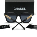 Chanel CC Oversized Square Polarized Sunglasses