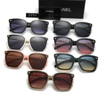 Chanel CC Oversized Square Polarized Sunglasses