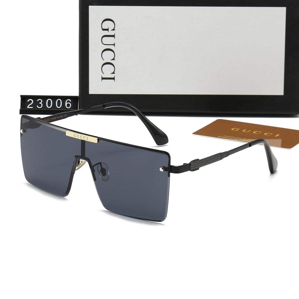 Gucci GG Oversized Square Polarized Sunglasses