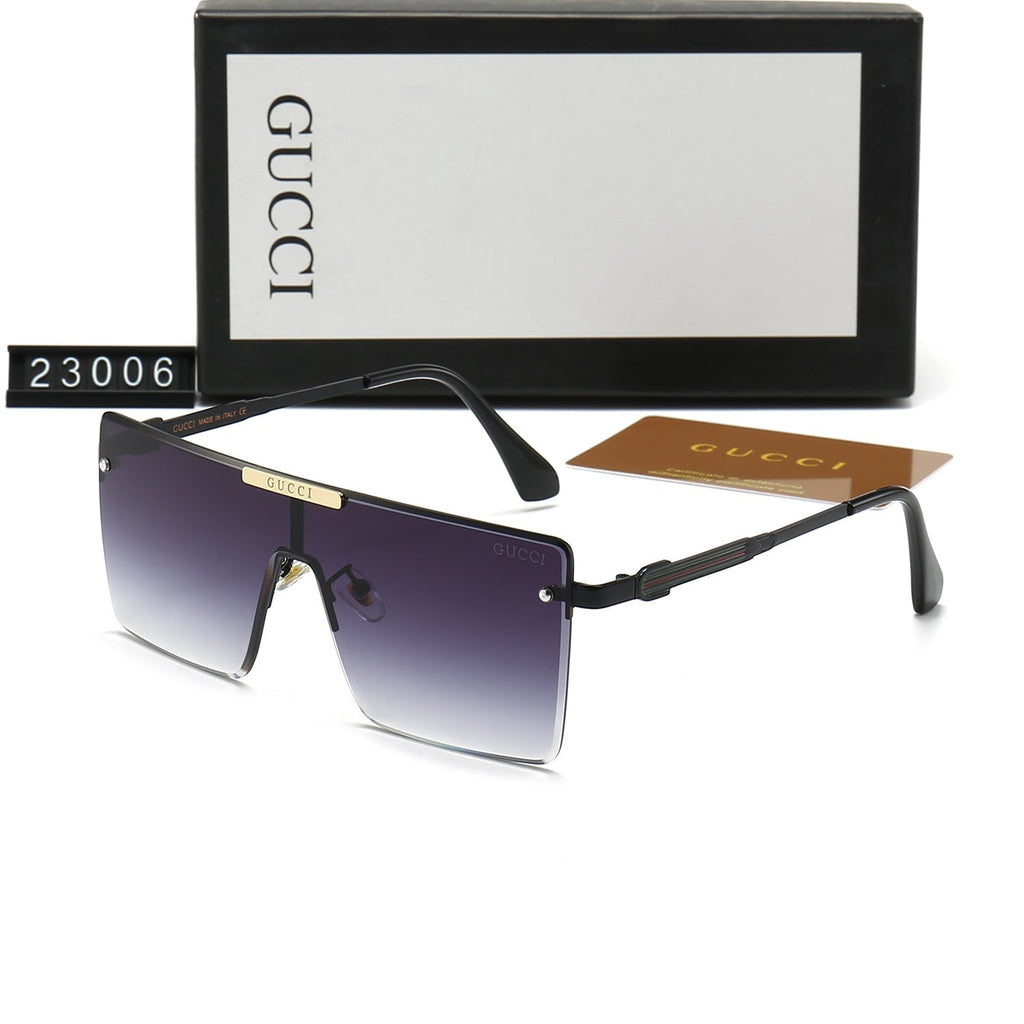 Gucci GG Oversized Square Polarized Sunglasses