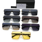 Prada Triangle Logo Square Polarized Sunglasses