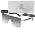 Versace Medusa Oversized Aviator Polarized Sunglasses