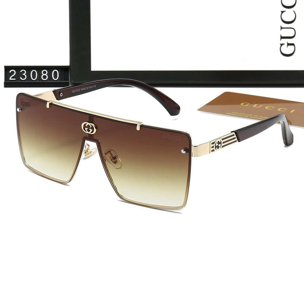 Gucci GG Oversized Square Polarized Sunglasses