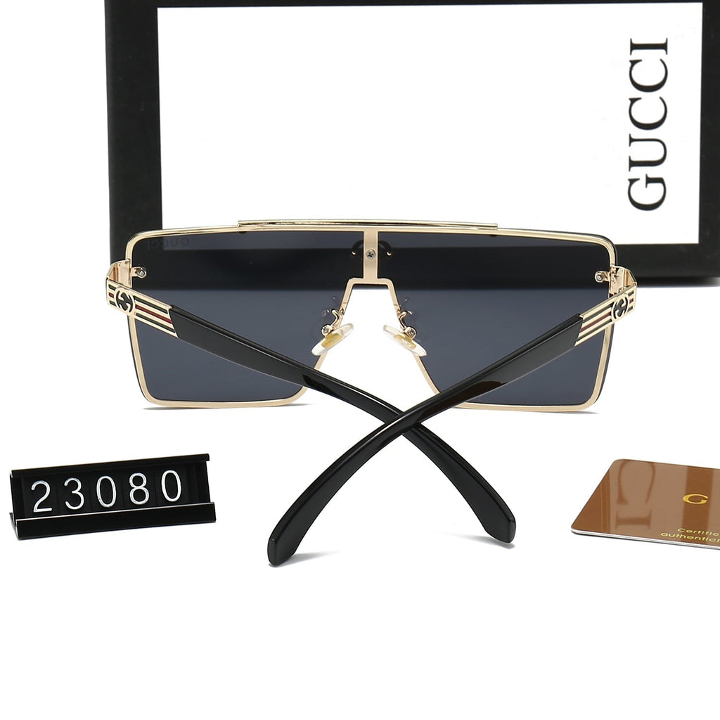 Gucci GG Oversized Square Polarized Sunglasses