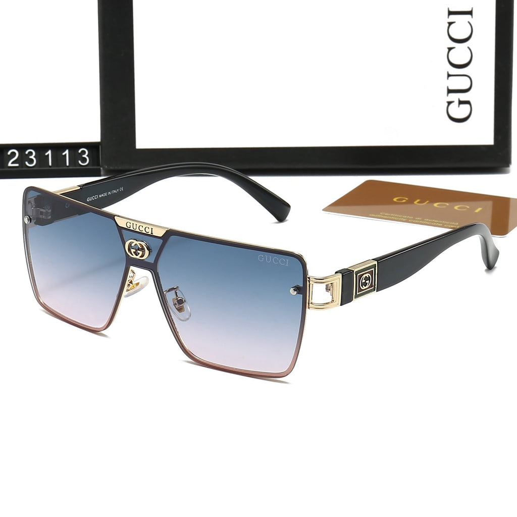 Gucci Sunglasses GG Rimless with Logo Temple Detail