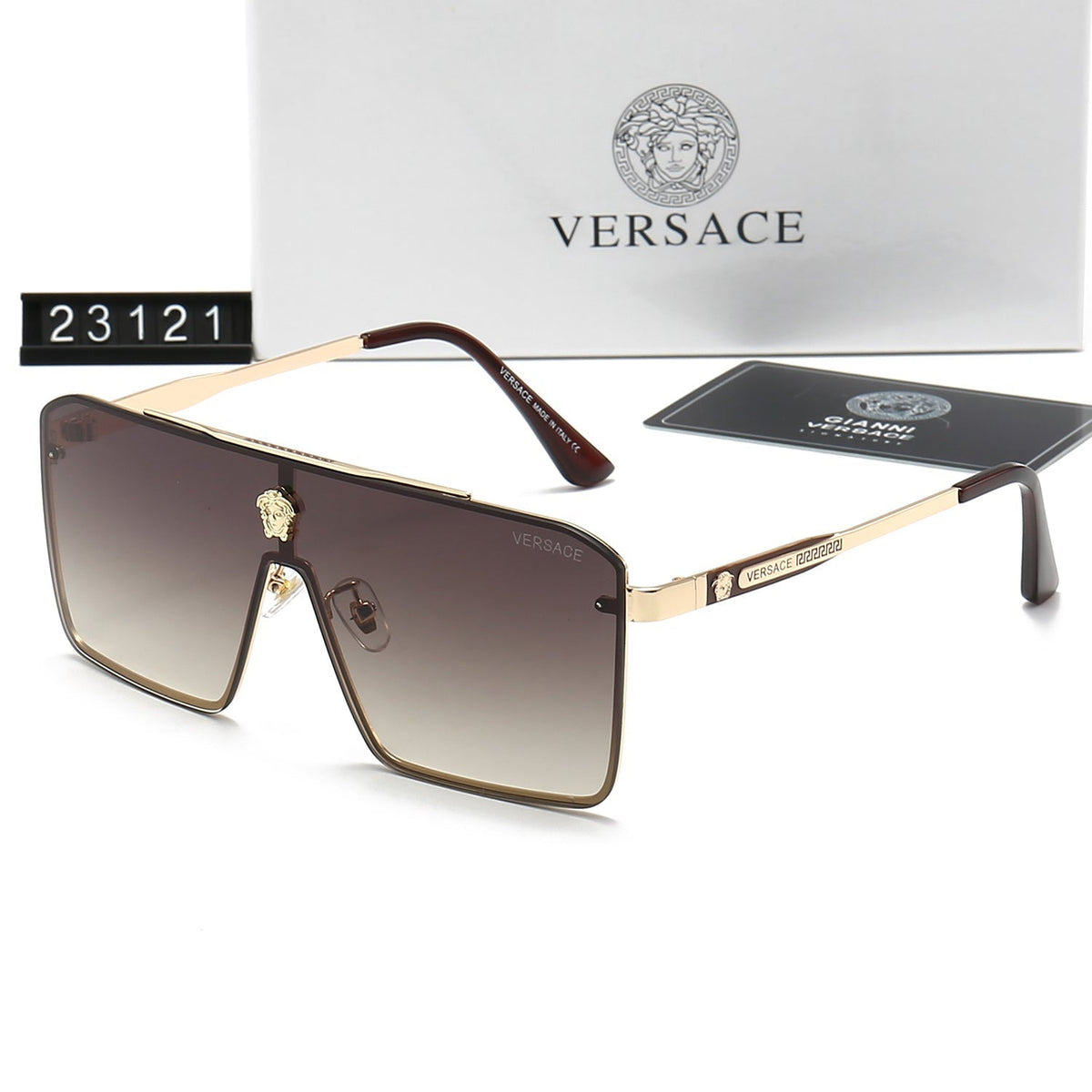 Versace Medusa Polarized Sunglasses | UV400 Designer Eyewear
