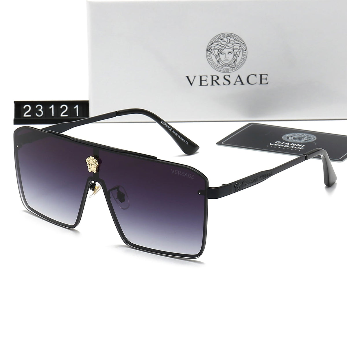 Versace Medusa Polarized Sunglasses | UV400 Designer Eyewear