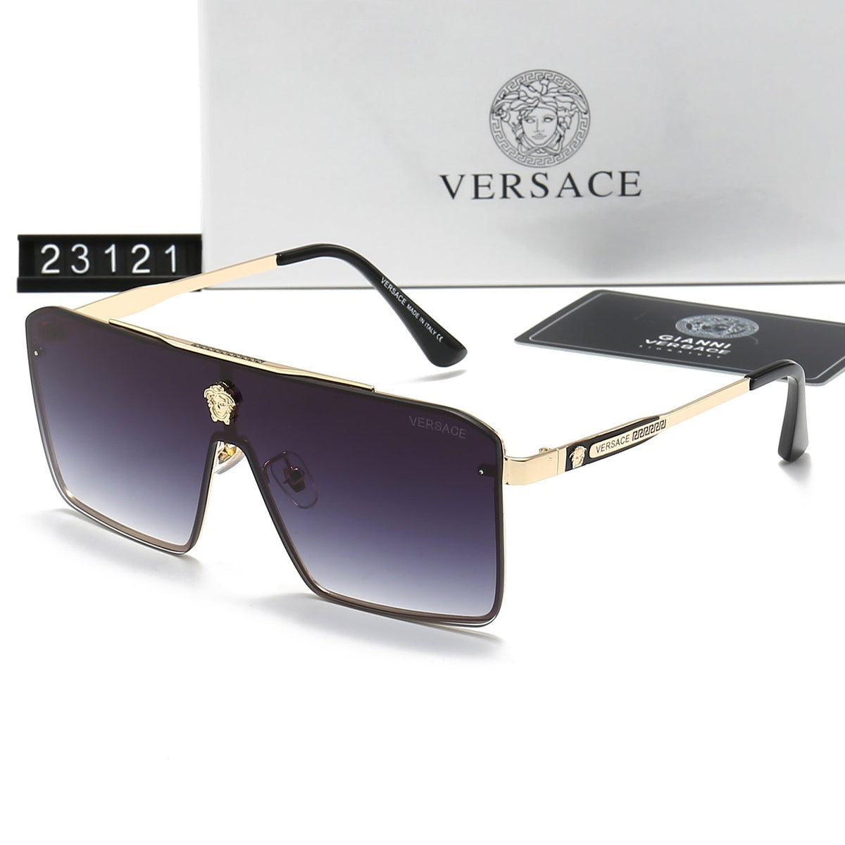Versace Medusa Polarized Sunglasses | UV400 Designer Eyewear