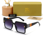 Burberry Check Temple Square Polarized Sunglasses