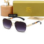 Burberry B Square Navigator Polarized Sunglasses