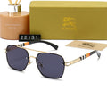 Burberry B Square Navigator Polarized Sunglasses