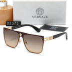 Versace Medusa Oversized Square Polarized Sunglasses