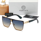 Versace Medusa Oversized Square Polarized Sunglasses