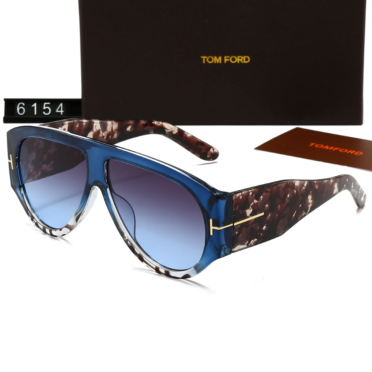 TOM FORD Oversized Cat-Eye Polarized Sunglasses | Luxury UV400