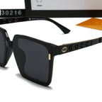 GUCCI Geometric Square Polarized Sunglasses | Luxury UV400 Eyewear