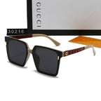 GUCCI Geometric Square Polarized Sunglasses | Luxury UV400 Eyewear
